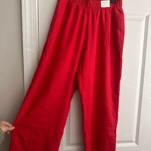 Abercrombie and Fitch linen pants